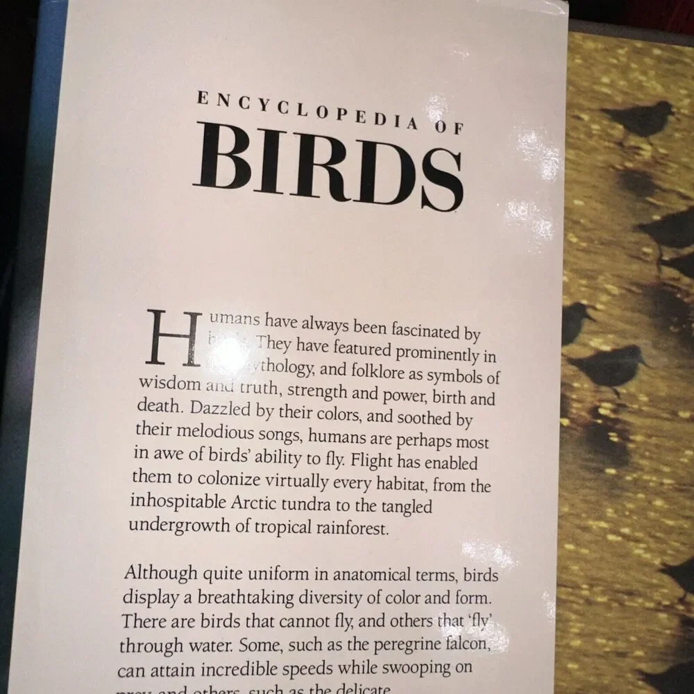 The Encyclopedia of Birds by Per‎ Christiansen (1991, Hardcover) Coffee table